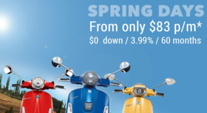 Spring Days at Vespa Orlando - $0 Down