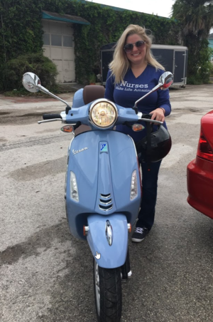 Another Happy Vespa Girl